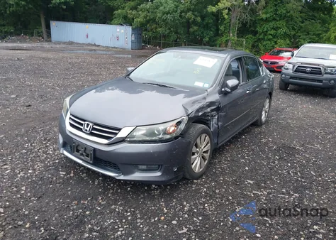 2015 Honda Accord Ex-L V-6 from USA, damaged, VIN 1HGCR3F82FA017288
